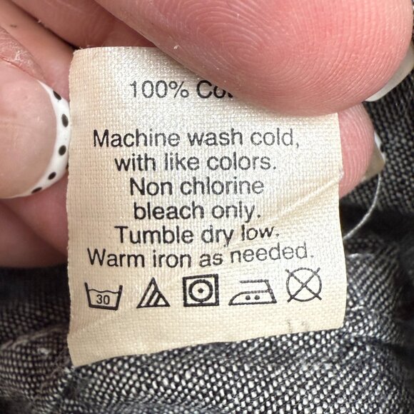 EUC‎ Men's J. CREW Cotton Chambray One-pocket Shirt | Size M - Picture 6 of 6